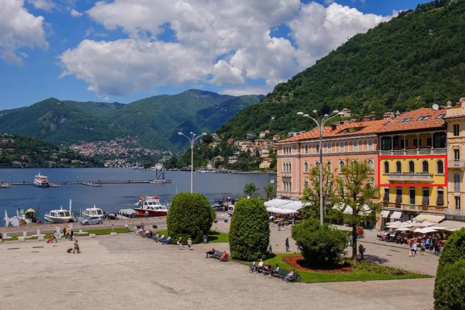 Piazza Cavour - Luxury Lake View Apartment Como Exterior photo